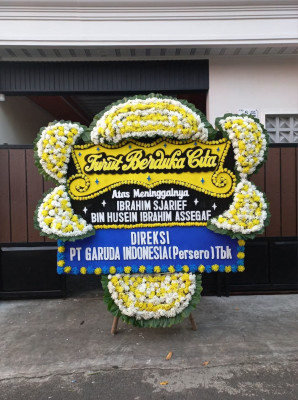 Papan Bunga Duka di Talasi