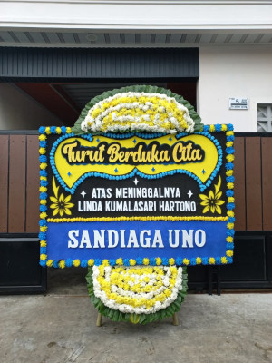 Papan Bunga Duka di Talasi